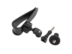 Soporte Para Pantalla Solar De Coche Con Adaptador De Tornillo De 1/4 De Pulgada Para Cámara De Acción De 360 Grados
