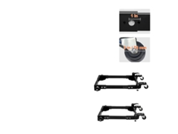 Soporte para lavadora y refrigerador, base móvil resistente, tamaño ajustable, 1500 lb OEM