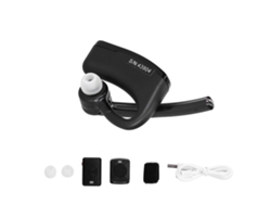 Auriculares Bluetooth, Radio Bidireccional, Walkie-talkie, Cabezal K, Transparentes, Portátiles