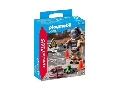 PLAYMOBIL Special Plus Policia Operaciones Especiales (Edad Mínima Recomendada: 4 años - 18 Piezas)