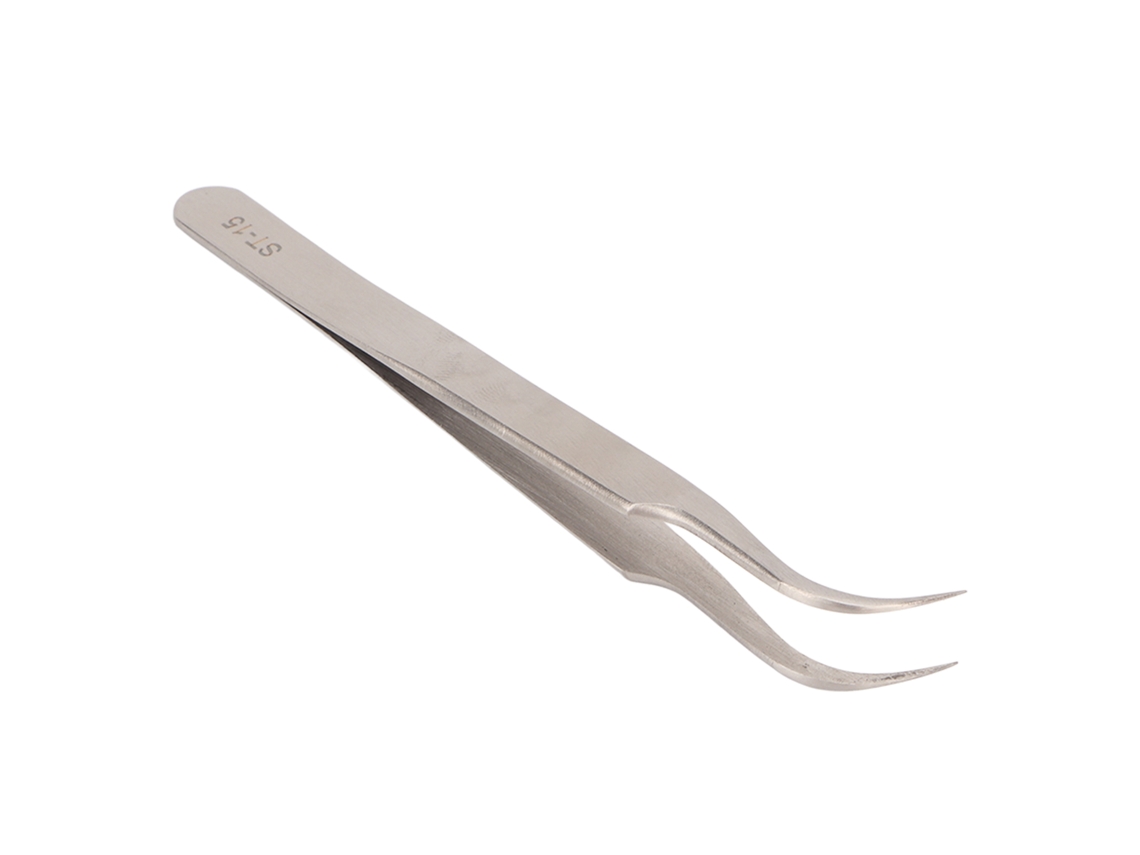 Pinzas Profesionales De Acero Inoxidable, Antimagnéticas, De Alta Elasticidad Y Puntas De Precisión St15