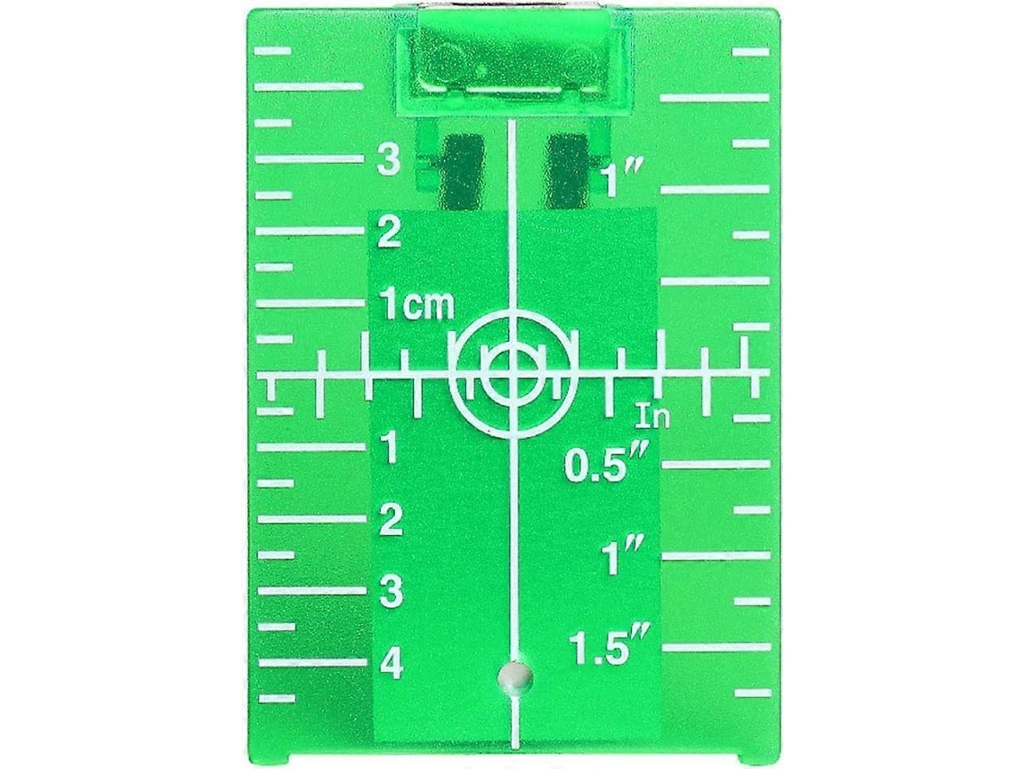2pcs Objetivo Láser Verde Tp01g Magnético Con Reflectores Para Nivel Láser De Línea Cruzada Mejora Visibilidad 7.5*11