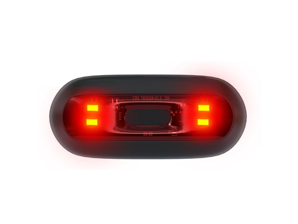 Luz Para Casco De Bicicleta O Motocicleta (negra)