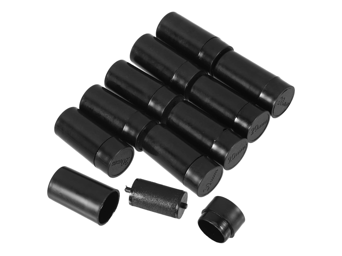 Juego de 10 ruedas de tinta para etiquetadora de una sola línea, secado rápido, Gokoco
