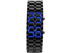 Reloj Deportivo Led Azul De Hierro Estilo Lava Digital Yuysan