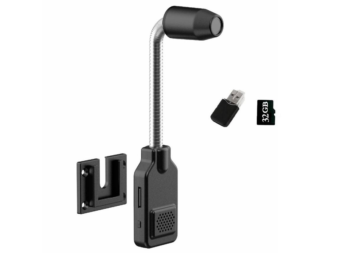 Mini Cámara De Vigilancia Wifi (con Tarjeta De Memoria De 32 Gb), Control Remoto, Hd 4k/1080p.