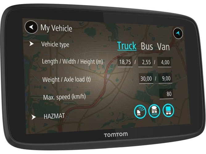 Navegador GPS TOMTOM GO PROFESSIONAL 620