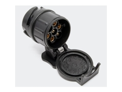 Adaptador De Enganche De Remolque De 13 A 7 Pines, 12 V, 50 A Para Vehículos