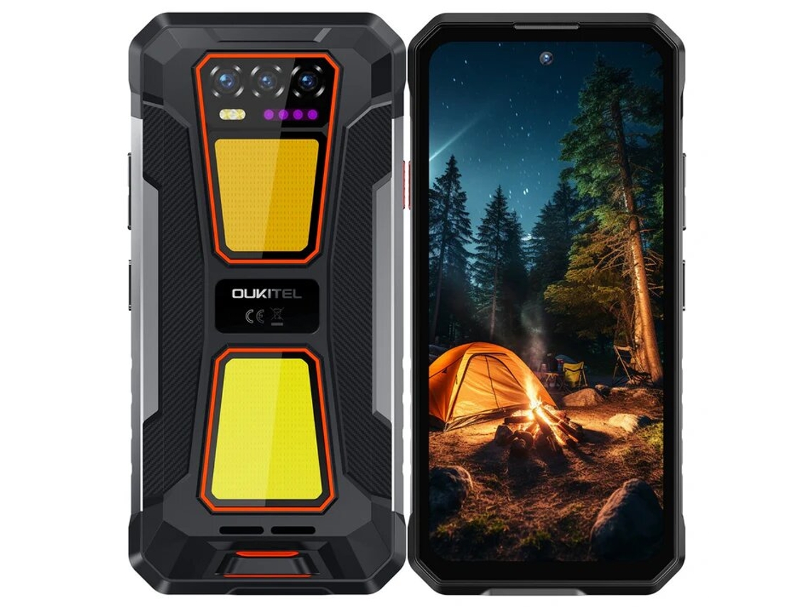 Oukitel Wp58 Pro 5g 10000mah 24gb Ram 512gb Rom Doble Linterna Camping Ip68/ip69k Android 15