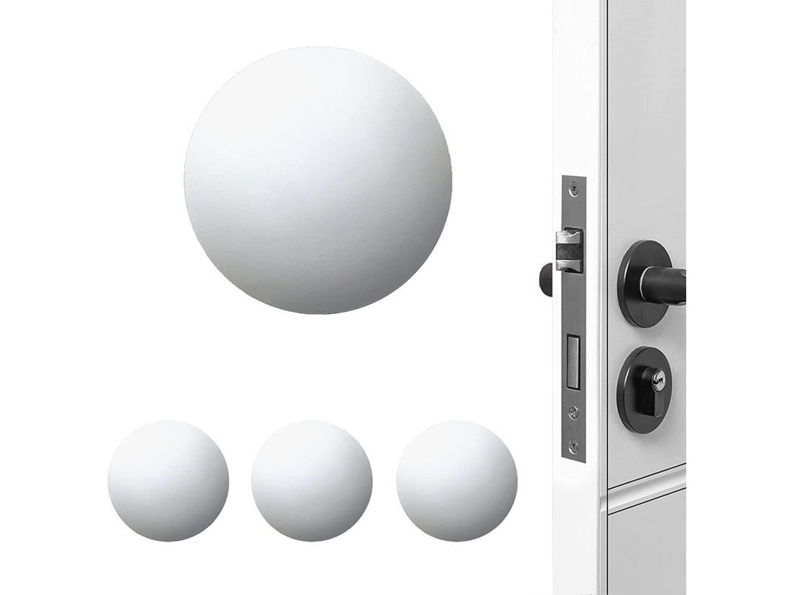 Protector De Pared Para Manijas De Puertas, Tope De Silicona Autoadhesivo Para Manijas De Puertas Y Tiradores Silenciosos.