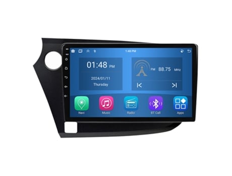 Autoradio 4GB RAM64GB ROM ROVERONE para Honda Insight 2 2009 - 2014 CarPlay Android Coche Radio Bluetooth Navegación