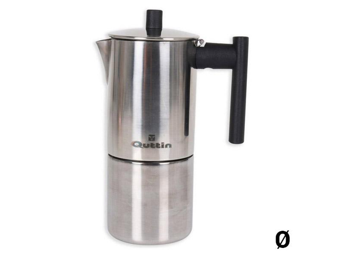 Cafetera QUTTIN Tower de inducción de 9 tazas