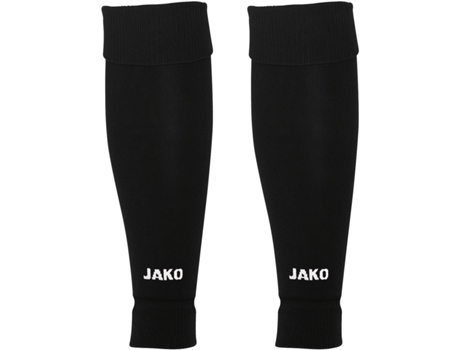 Calcetines sin pies Unisexo JAKO Tube Negro para Fútbol (Talla: 43/46)