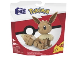 MEGA CONSTRUX Pokémon Eevee Brinquedo de Construção 7 Anos E
