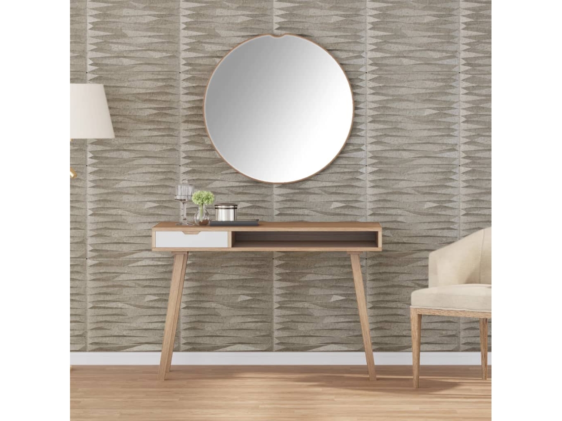 Paneles de pared (12 unidades, 50 x 50 cm, 3 m², XPS, piedra, hormigón) WSD289083 Lovely Home