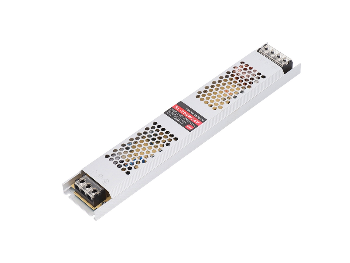 Fuente De Poder 24v 200w Transformador Ultra Delgado Para Led Driver Conversor 190-240v Entrada