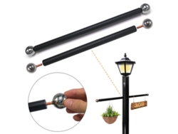 Rebe-soporte Cruzado Para Poste De Luz Exterior 41cm, Bandera Metálica, Jardín, Escalera, Bracket Extensible