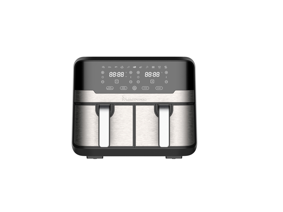 Freidora de Aire duo 900 masterpro 9l 2400w