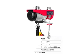 Cabrestante eléctrico con cable, capacidad de carga de 1200 kg, control remoto con cable, 1320 lbs