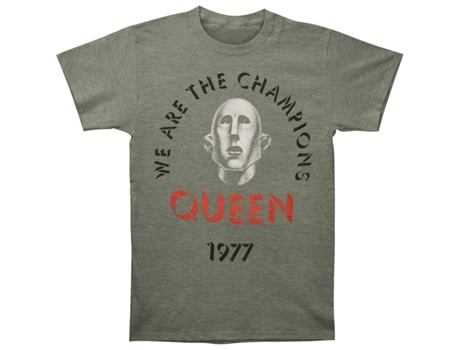 Camiseta ROCKINSTONE desgastada Queen Queen (S)