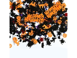Confeti de mesa de Halloween en 5 bolsas – Fantasmas, murciélagos y brujas, 75 g NEVEANCE