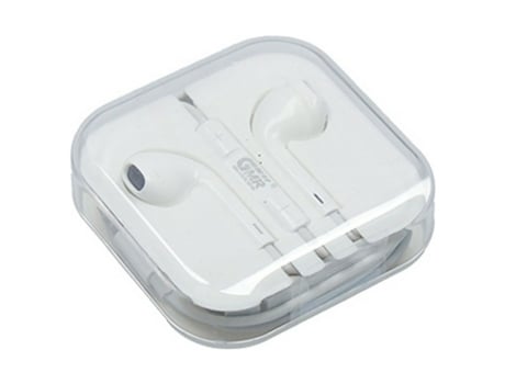 Auriculares con Micrófono Goms Blanco 3,5 mm