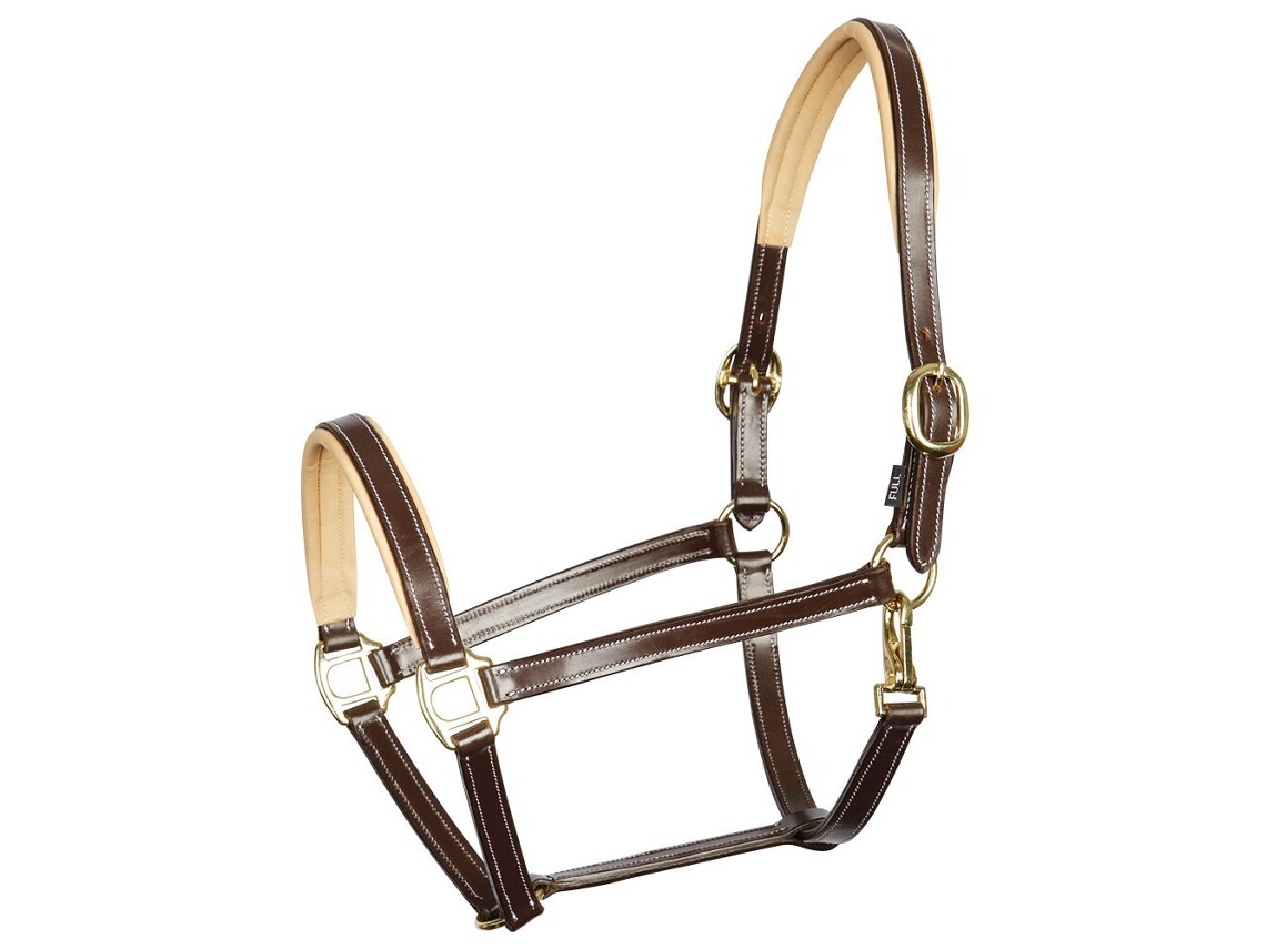 Cabezada de cuero para caballos Harry's Horse Elegance