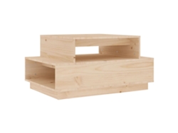 Mesa de centro 80x55x40,5 cm Madera maciza de pino MAISON EXCLUSIVE
