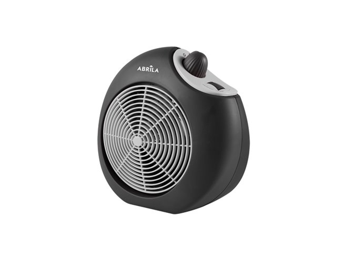 Termoventilador Eléctrico Savona Negro/gris 2000w 2 Potencias 3 Funciones Termostato (24,5x25,5x14cm)