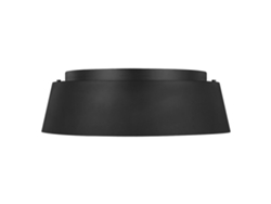 Flush Mount FEISS (Fe-Oher-3F-MB) Asher Steel, Glass E14 3 Bulbos
