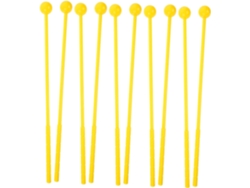 Juego De 10 Baquetas De Percusión Para Xilófono Y Marimba - Baquetas De Plástico Ligeras
