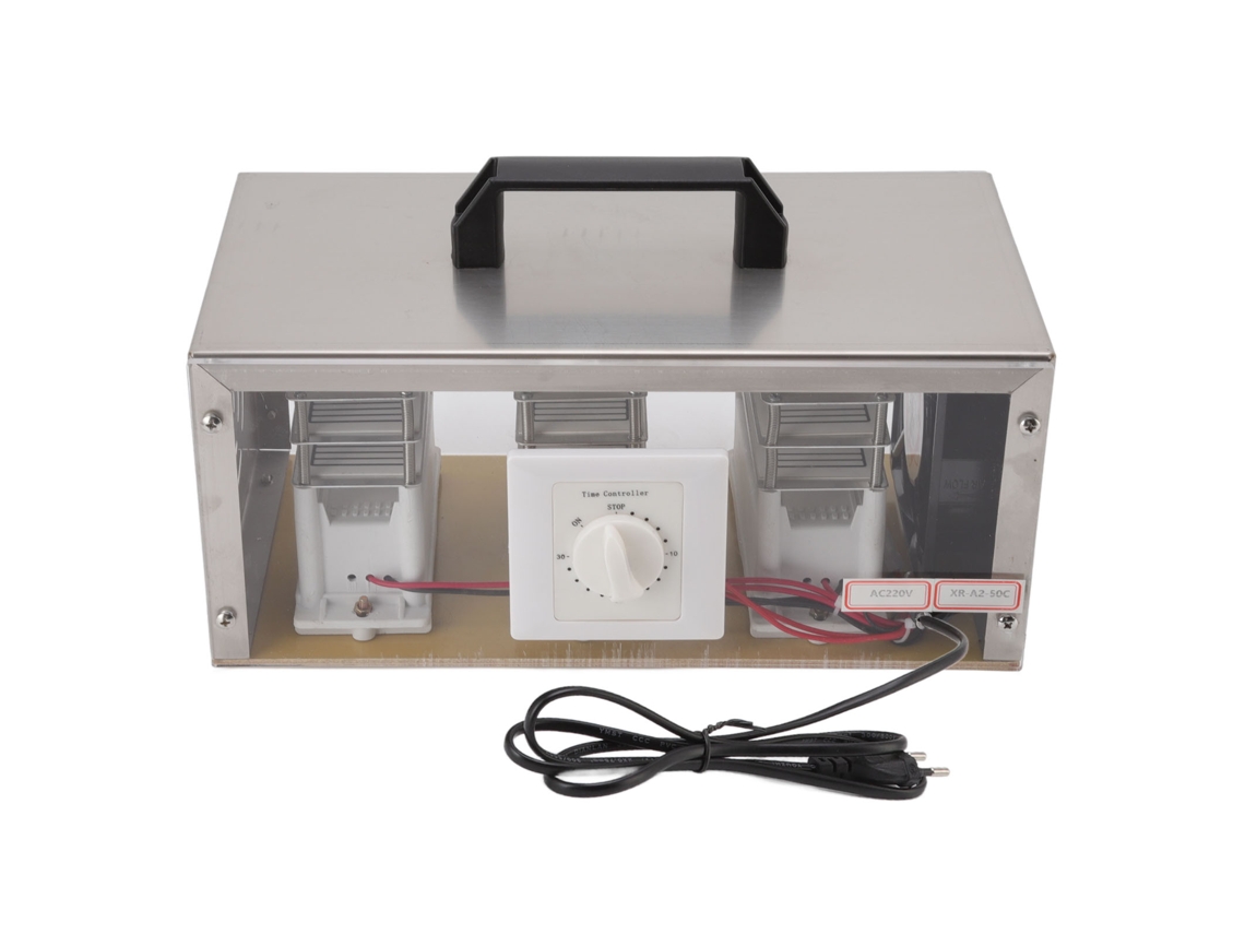 Generador de ozono de 50 g/h con temporizador, purificador de aire para electrodomésticos