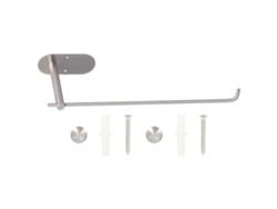 Portarrollos de papel higiénico de acero inoxidable para pared, para cocina y baño (como se muestra en la imagen).