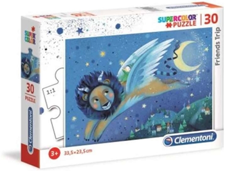 Puzzle CLEMENTONI Friends Trip (30 Piezas - Edad mínima: 3 años)