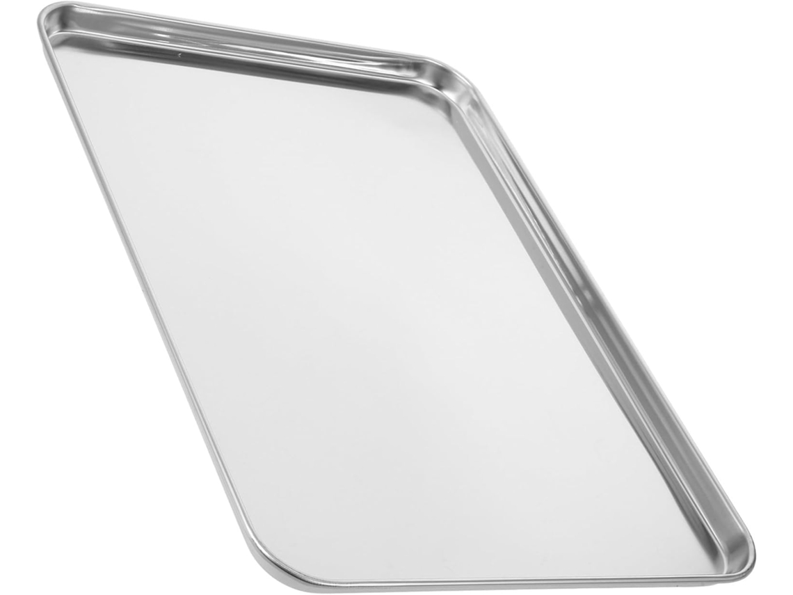 Molde Rectangular Para Pasteles De Acero Inoxidable