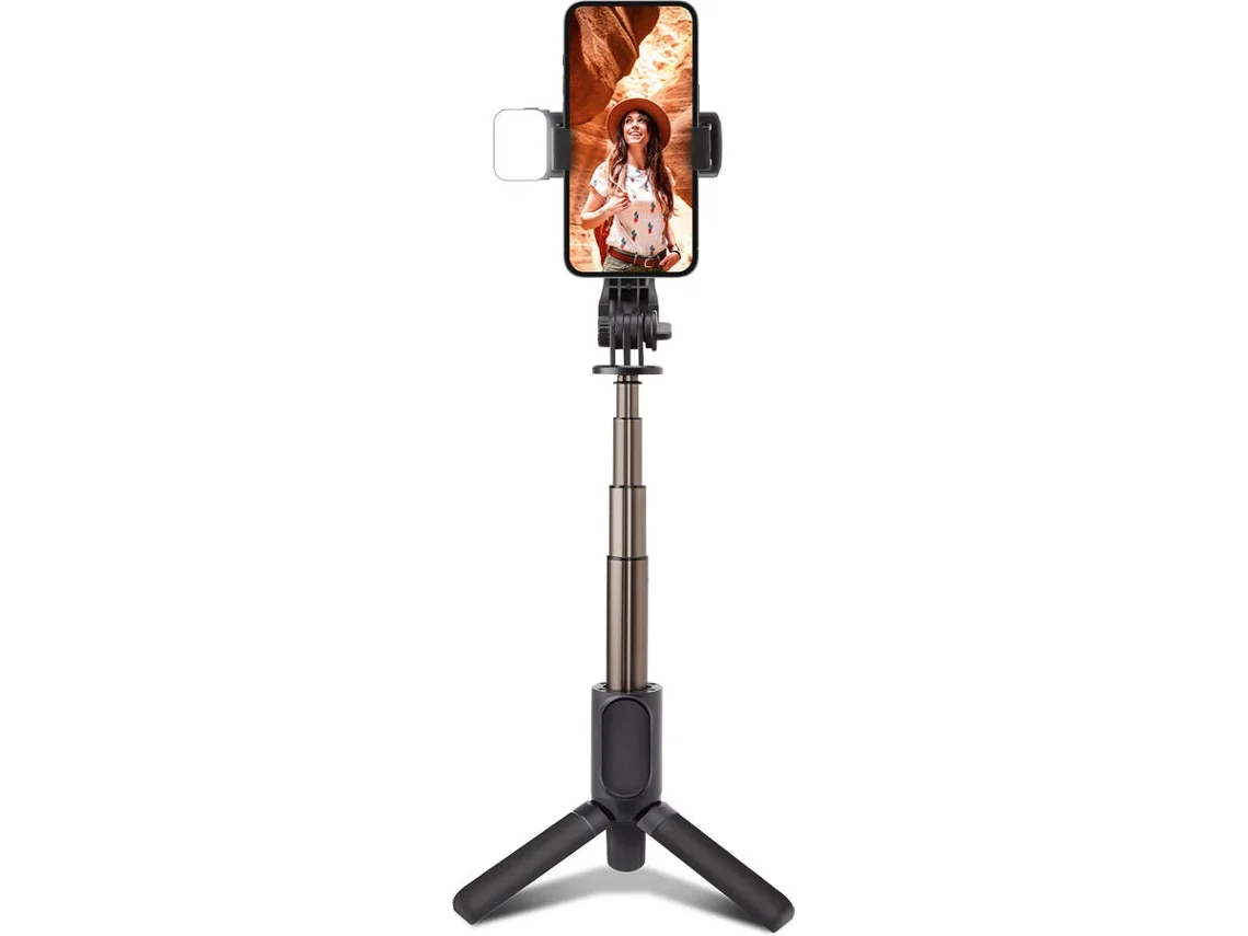 Trípode Pro SBS Extensível Inalámbrico Negro