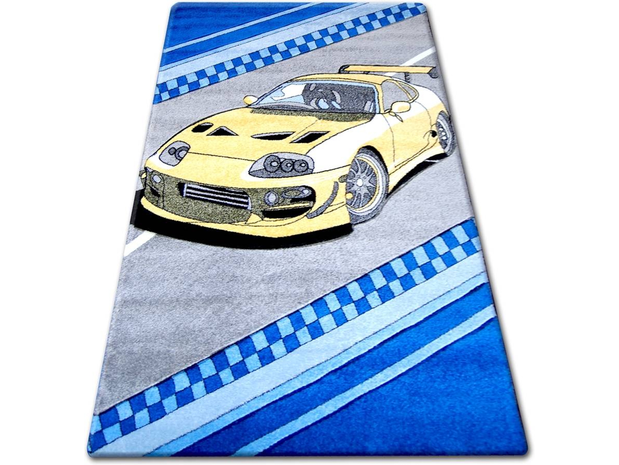 Alfombra DYWANY LUSZCZOW Happy C222 (Gris y Plata - 280x370 cm - Polipropileno)