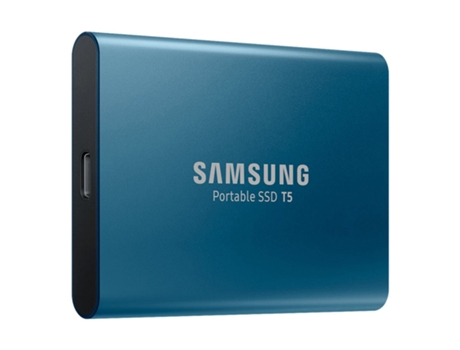 Disco Externo SSD SLOWMOOSE T5 USB 3.1 (Azul - 500 GB)