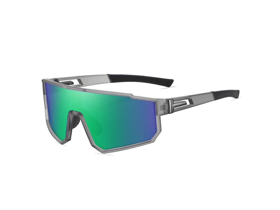 Gafas De Sol De Ciclismo Polarizadas Uv400 Gafas De Ciclismo De Bicicleta De Montaña Al Aire Libre Gris Gertiz
