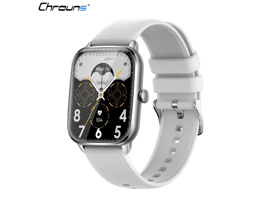 Smartwatches Forma con pantalla táctil completa, reloj deportivo de fitness, IP67, resistente al agua, Bluetooth, para Android e iOS Chennnls