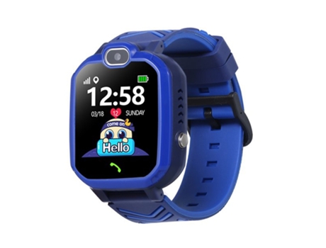 EKO Reloj infantil conectado 2G con cámara y linterna Azul marino