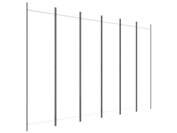 Biombo VIDAXL Blanco Tela (300x200 cm)