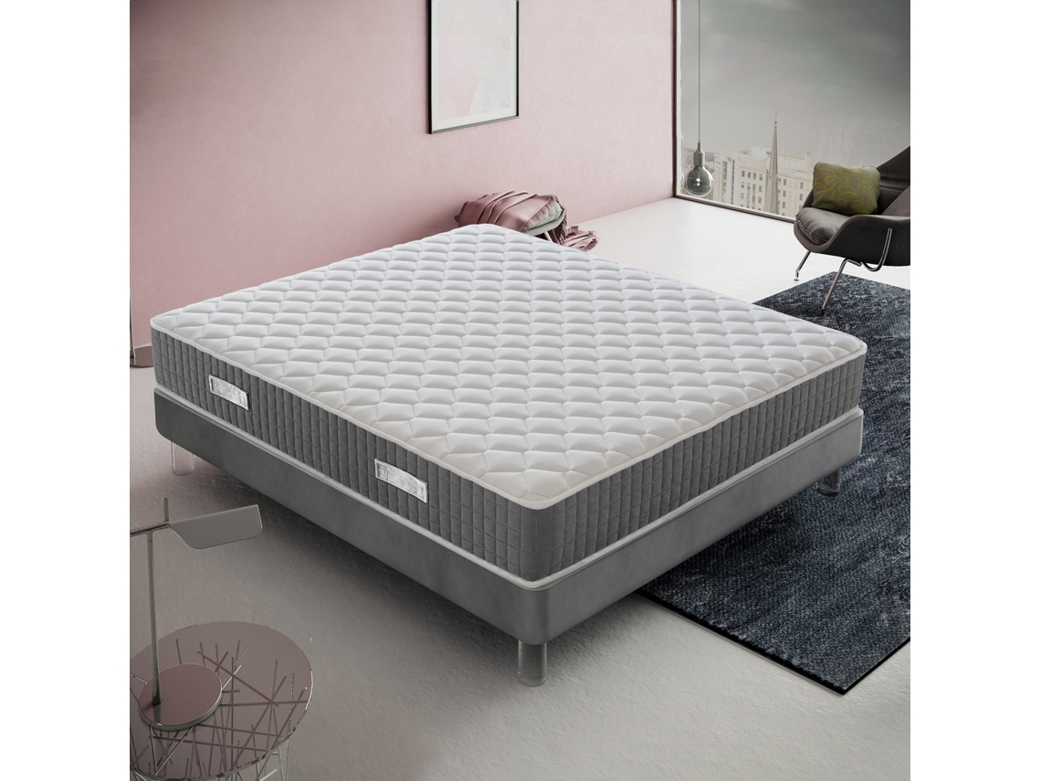 Colchón Ilovesleep Palermo ( 200x200x22 Cm, Muelles Ensacados + Viscoelástico)
