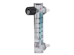 Caudalímetro Lzq-5 De 2,5 A 25 L/min Con Válvula De Control Para Oxígeno/aire/gas