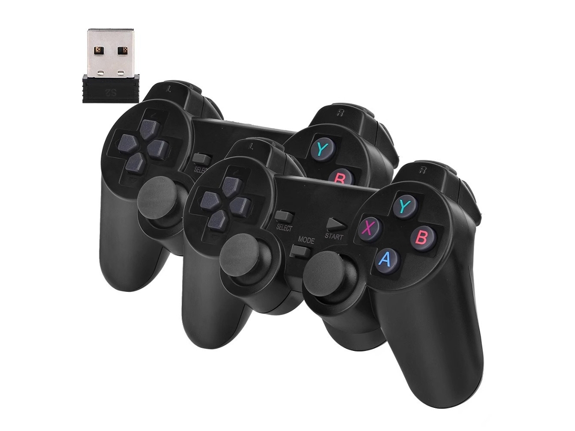 Consola de videojuegos doméstica Semi-Wire HD X2 para batallas de dos jugadores con mango GD1O YUNZII
