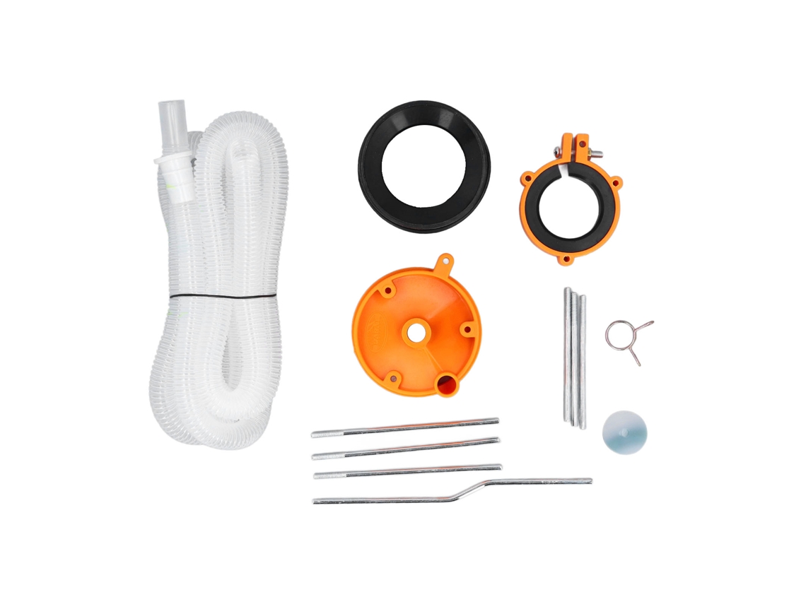 Colector De Polvo Para Brocas Y Sierras De Corona, Fabricado En Plástico Abs De Alta Elasticidad Y Resistencia Al Desgaste.