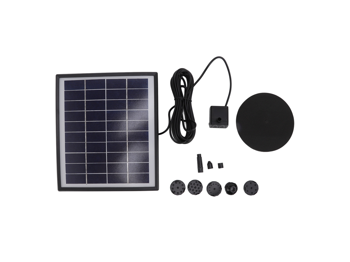 Bomba Solar Para Fuente De 5,0 W, Antiatascos, Portátil, Fácil De Limpiar, Flotante, Para Exteriores, 12 V