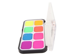 Set De 8 Pinturas Faciales Brillantes De Secado Rápido Para Disfraces De Halloween, Para Adultos Y Niños.