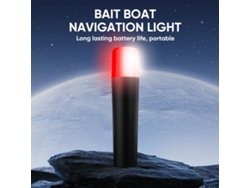 Luces Led De Navegación Para Barcos, Resistentes Al Agua (ip67), Hasta 300-500 M, 3 Niveles De Brillo, Carga Usb Tipo C.