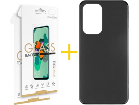 Carcasa + 2 Protectores de Pantalla para Xiaomi MI 11I SKYHE Negro